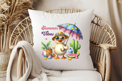 Summer Vibes Clipart Bundle 5 - CraftNest - Digital Crafting and Art