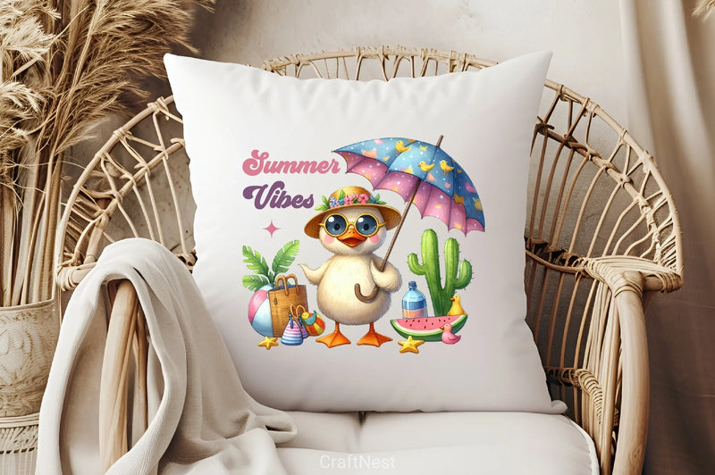 Summer Vibes Clipart Bundle 5 - CraftNest - Digital Crafting and Art