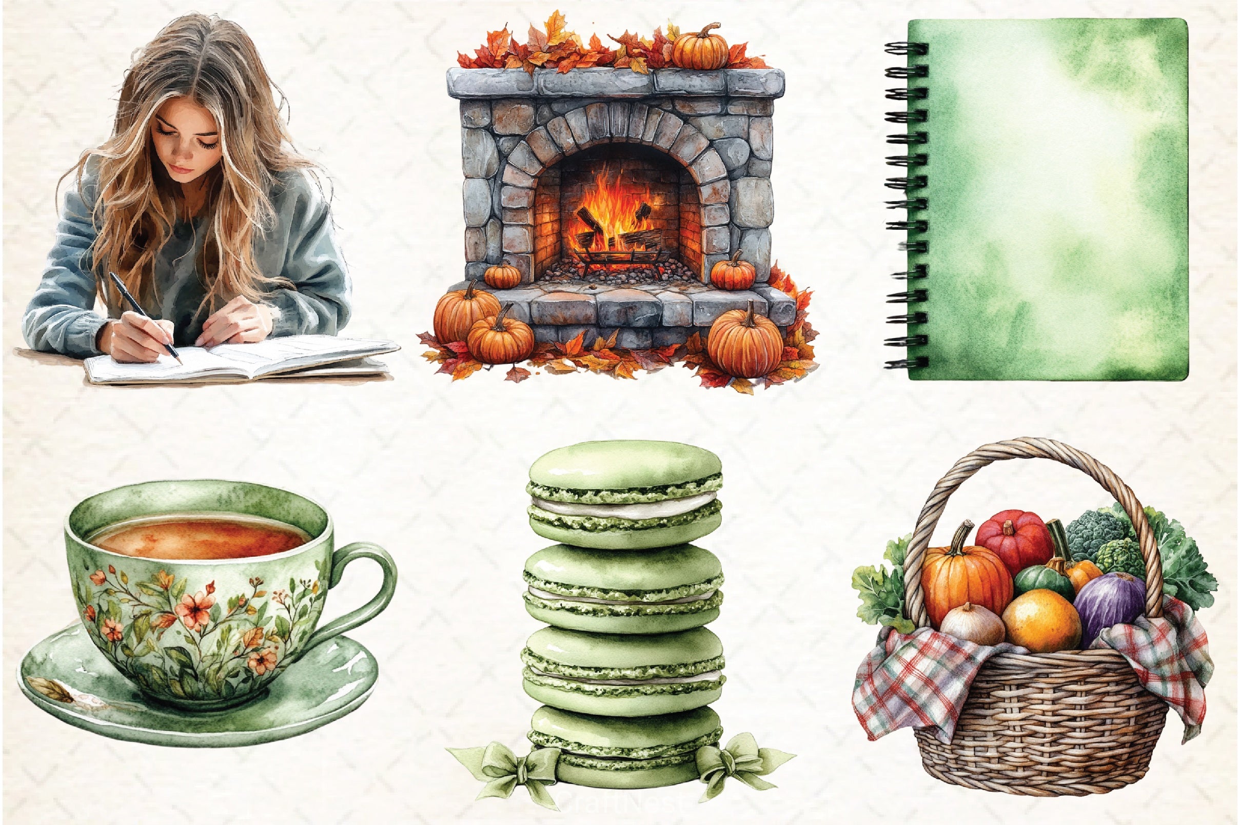 Autumn Clipart Bundle 12 - CraftNest - Digital Crafting and Art