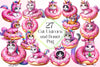 Cat Unicorn And Donut Clipart Bundle 2