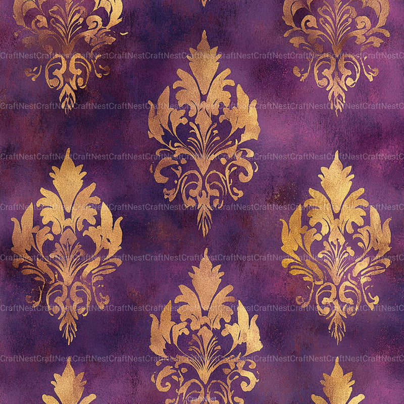 Luxury Purple Digital Paper - CraftNest - Digital Crafting and Art