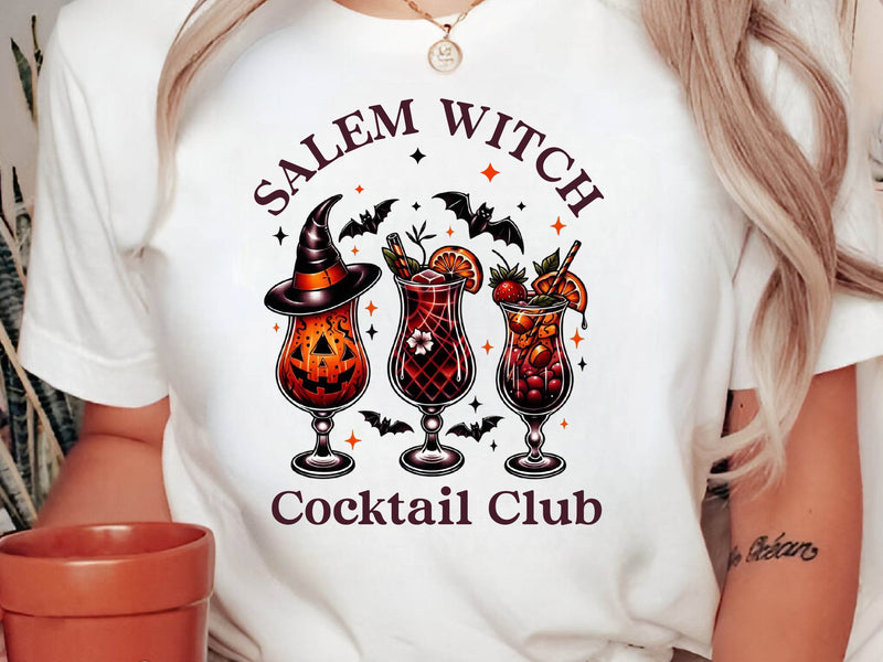 Salem Witch Cocktail Club Halloween Clipart Bundle - CraftNest - Digital Crafting and Art