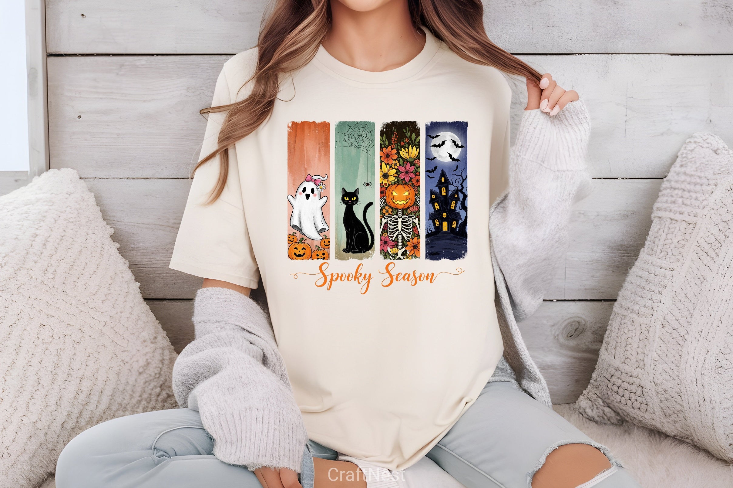 Brushstroke Halloween Clipart Bundle - CraftNest - Digital Crafting and Art