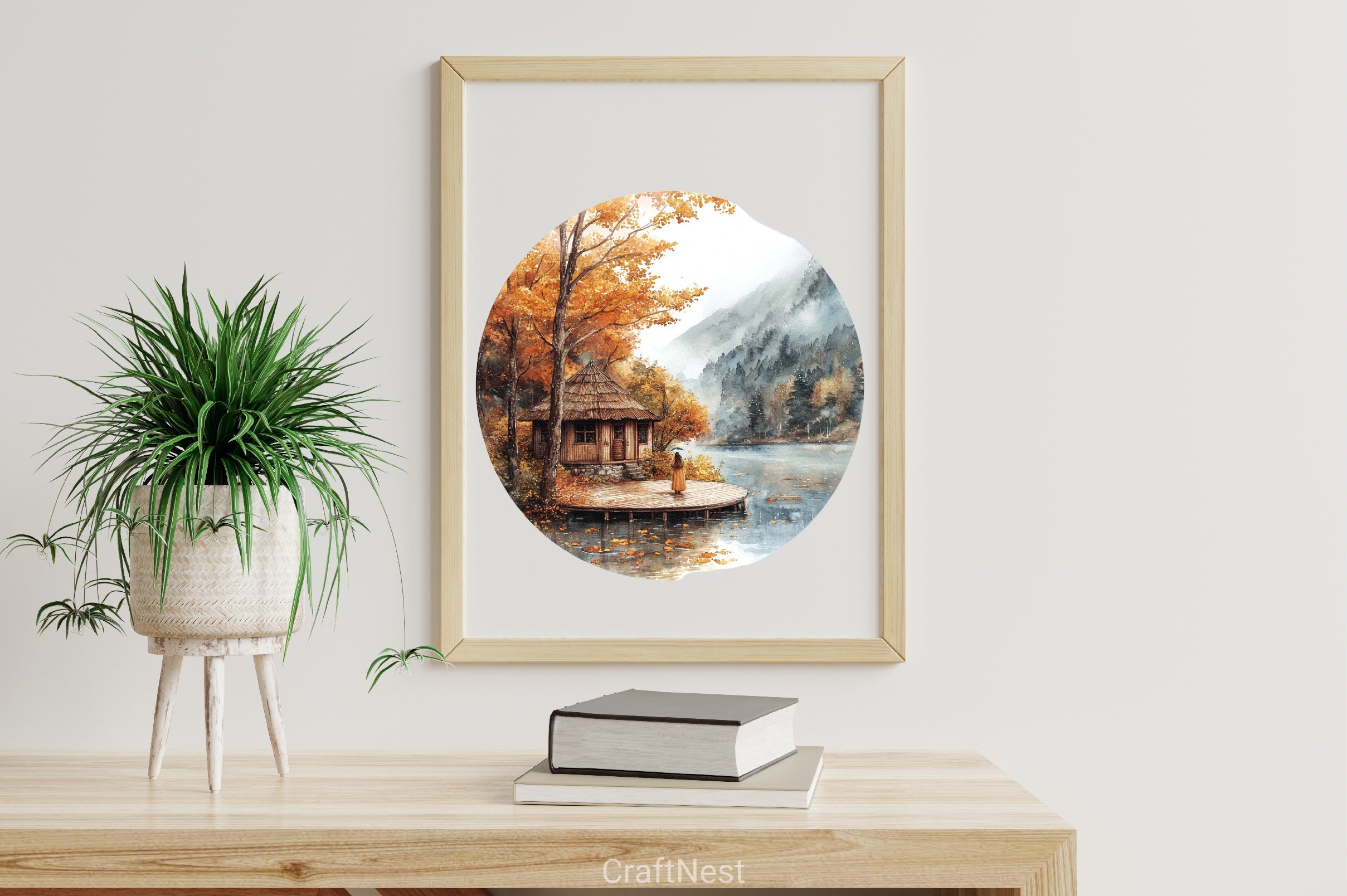 Rainy Autumn Clipart Bundle - CraftNest - Digital Crafting and Art