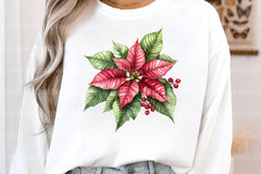 Rustic Red Green Christmas Winter Clipart Bundle - CraftNest - Digital Crafting and Art