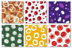 Abstract Circles Digital Paper - CraftNest - Digital Crafting and Art