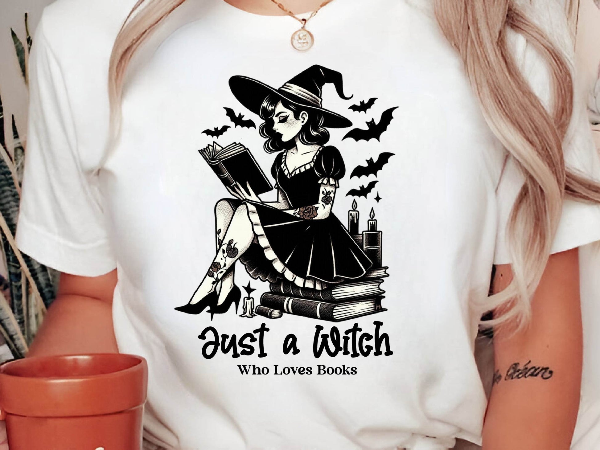 Just A Witch Who Loves Books Halloween Clipart Bundle - CraftNest - Digital Crafting and Art