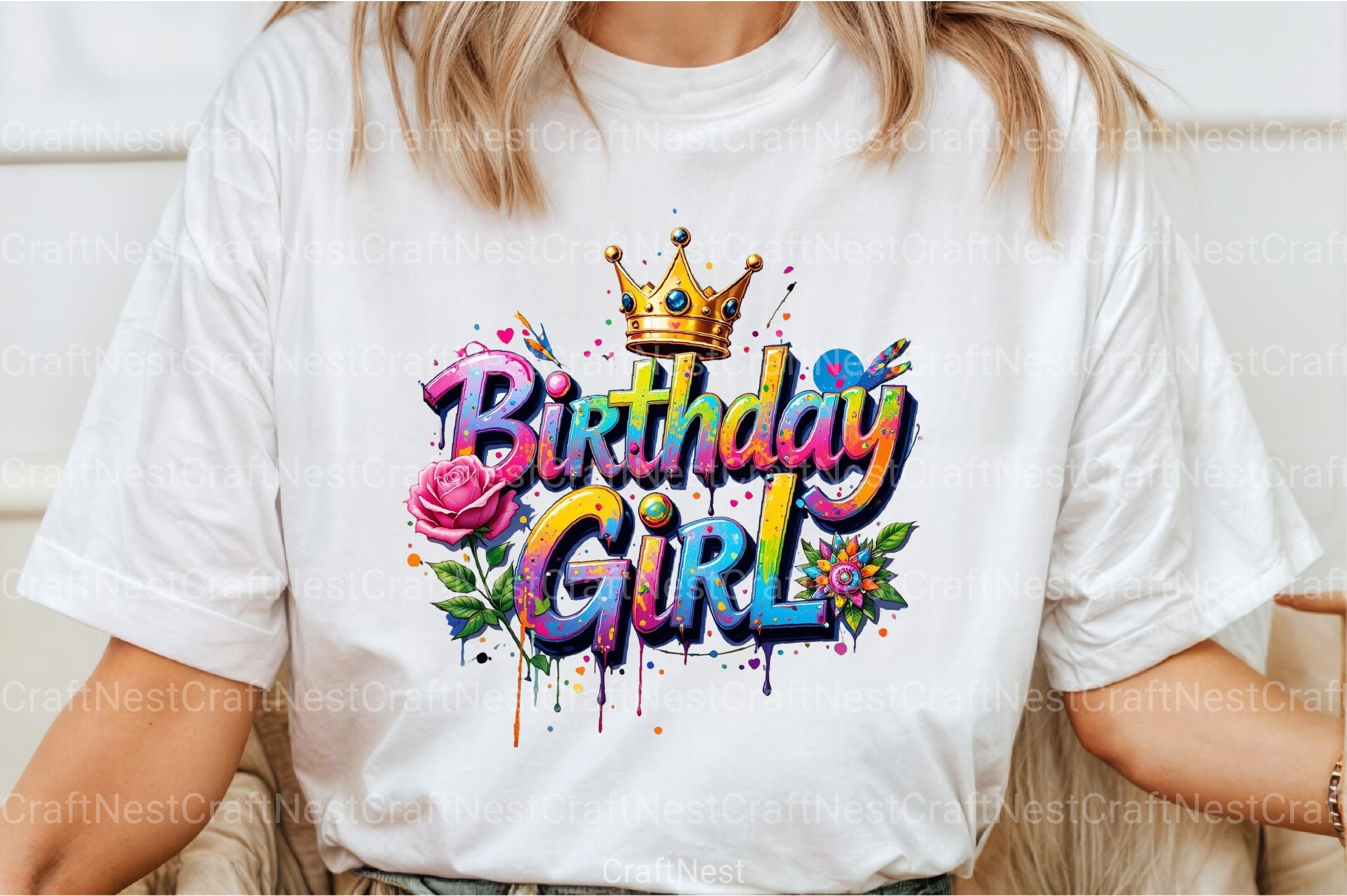 Birthday Girl Clipart Bundle 3 - CraftNest - Digital Crafting and Art