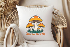 Grow Your Own Way Mushroom Clipart Bundle - CraftNest - Digital Crafting and Art