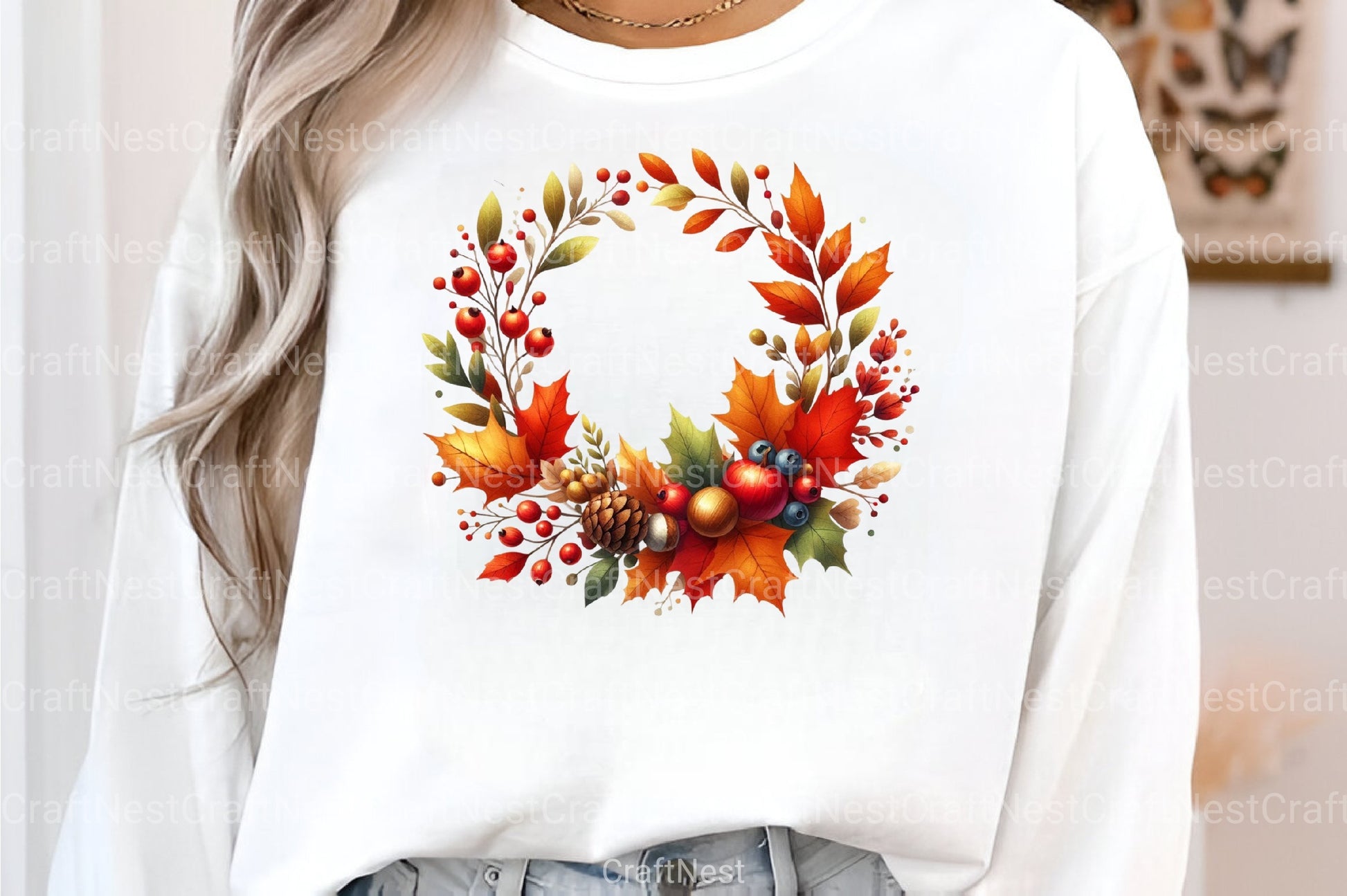 Cozy Fall Autumn Clipart Bundle - CraftNest - Digital Crafting and Art