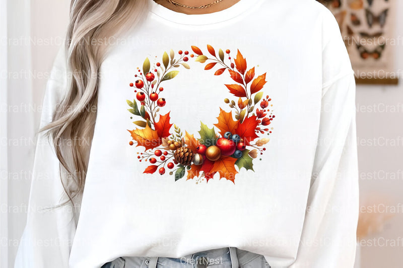 Cozy Fall Autumn Clipart Bundle - CraftNest - Digital Crafting and Art