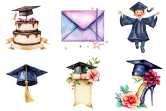 Graduation Set Clipart Bundle - CraftNest - Digital Crafting and Art