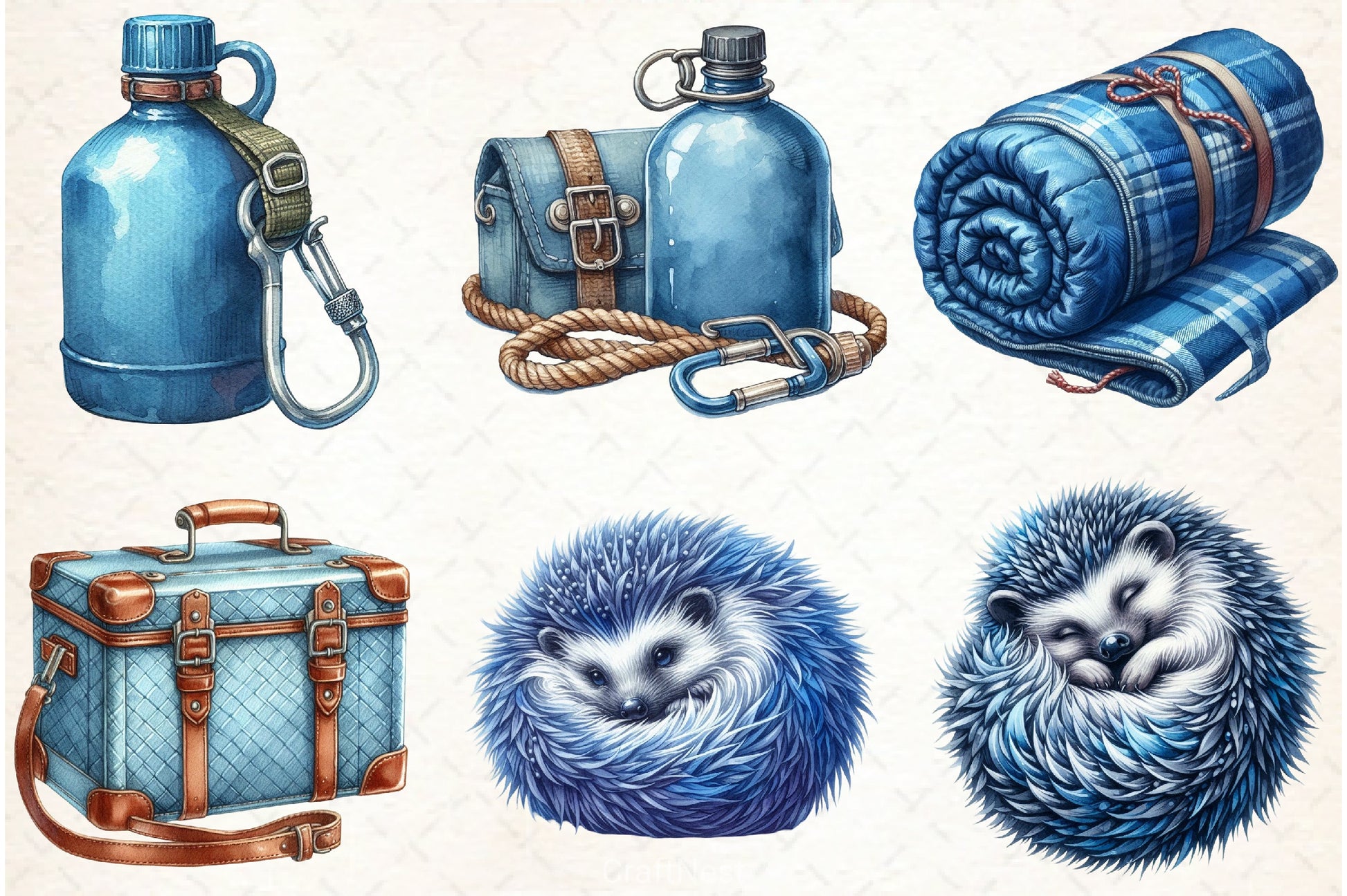 Summer Camping Clipart Bundle 2 - CraftNest - Digital Crafting and Art