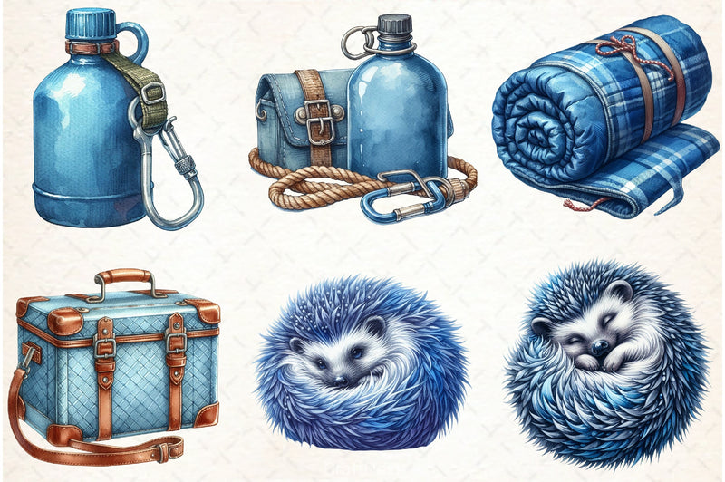 Summer Camping Clipart Bundle 2 - CraftNest - Digital Crafting and Art