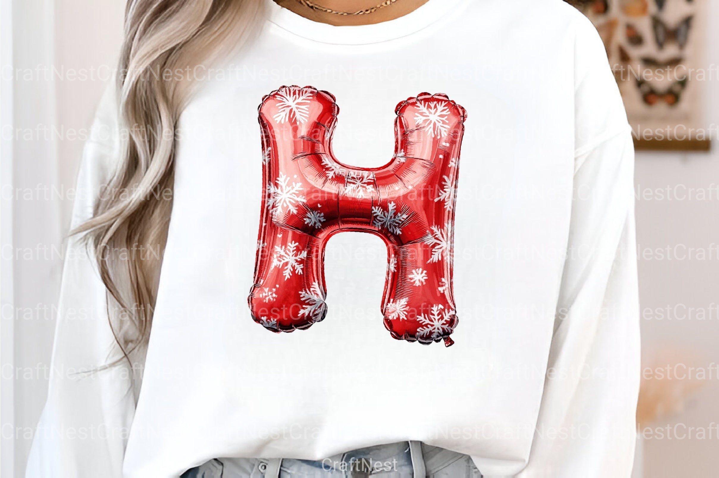 Christmas Alphabet Clipart Bundle 7 - CraftNest - Digital Crafting and Art