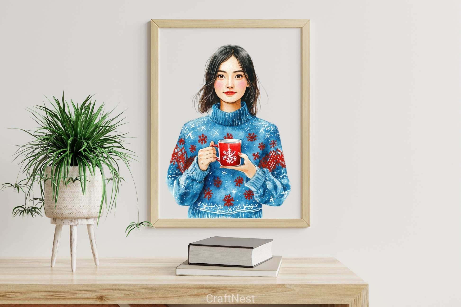 Blue Royalty Christmas Clipart Bundle - CraftNest - Digital Crafting and Art