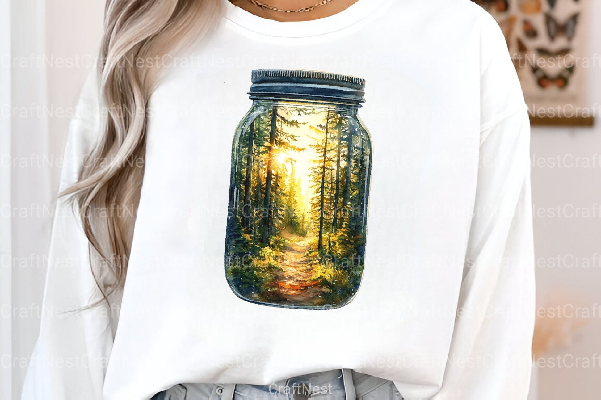 Fall Mason Jar Design Clipart Bundle - CraftNest - Digital Crafting and Art