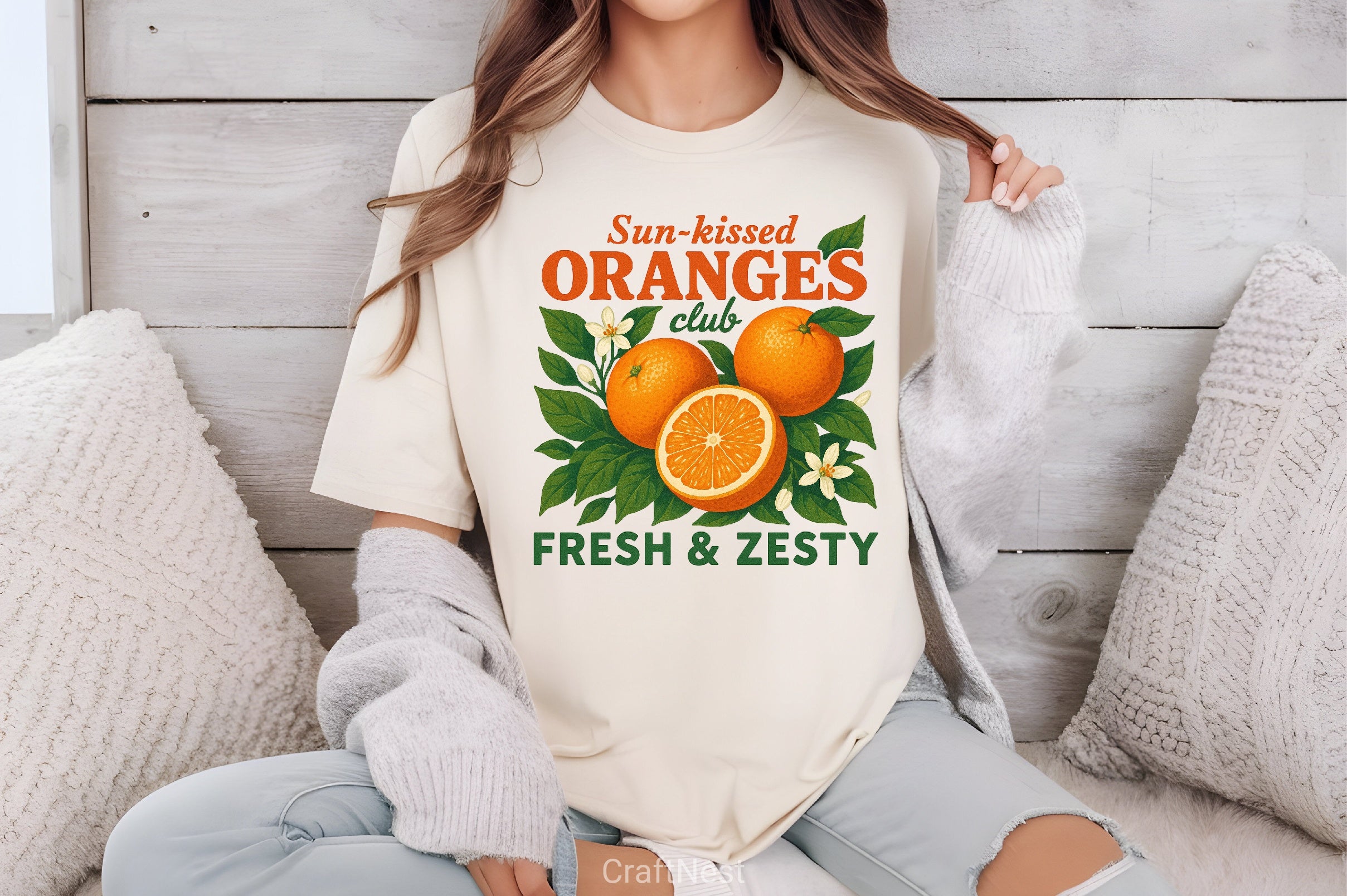 Sunkissed Oranges Clipart Bundle - CraftNest - Digital Crafting and Art