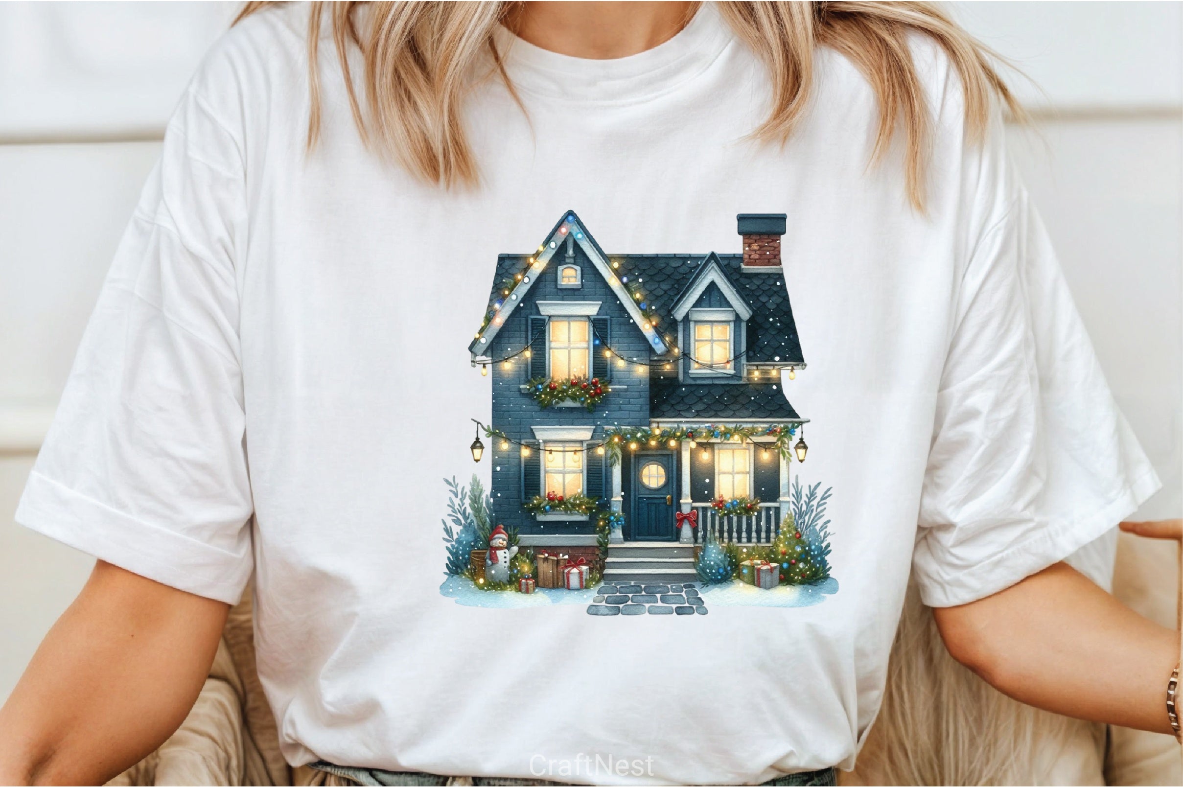 Navy Blue Winter Clipart Bundle - CraftNest - Digital Crafting and Art