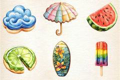 Summer Cookies Clipart Bundle 2 - CraftNest - Digital Crafting and Art