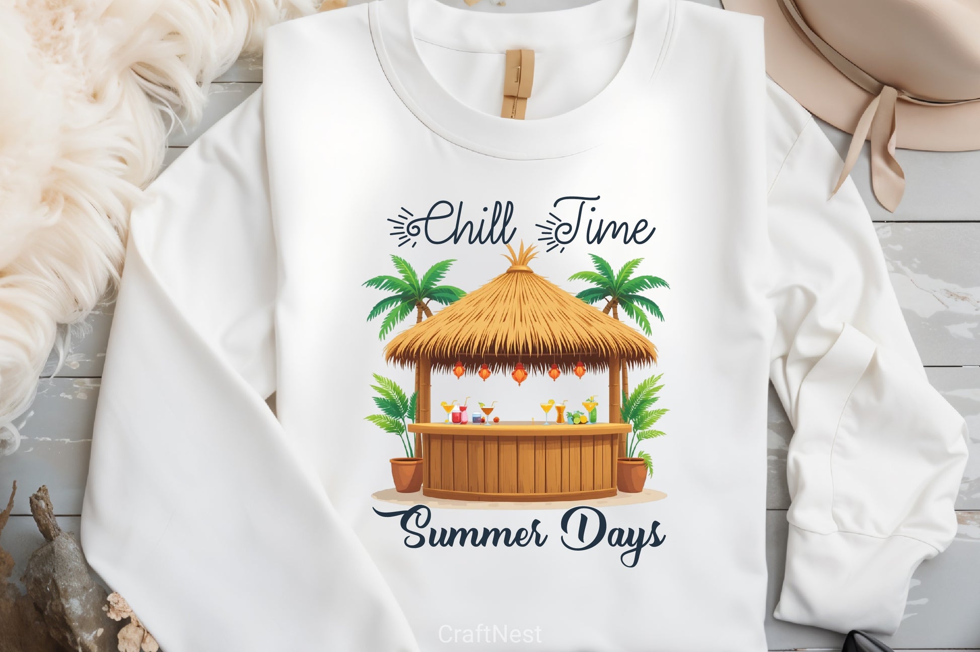 Summer Days Drink Clipart Bundle - CraftNest - Digital Crafting and Art