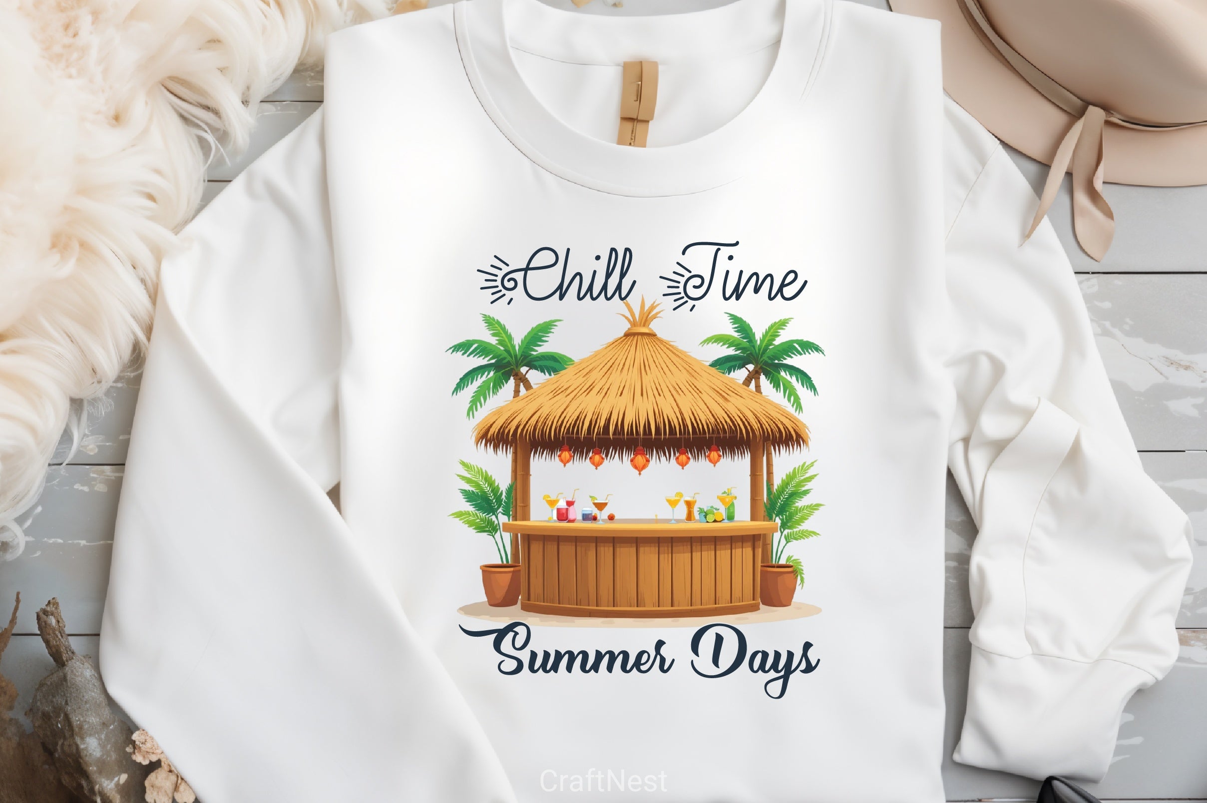Summer Days Drink Clipart Bundle - CraftNest - Digital Crafting and Art