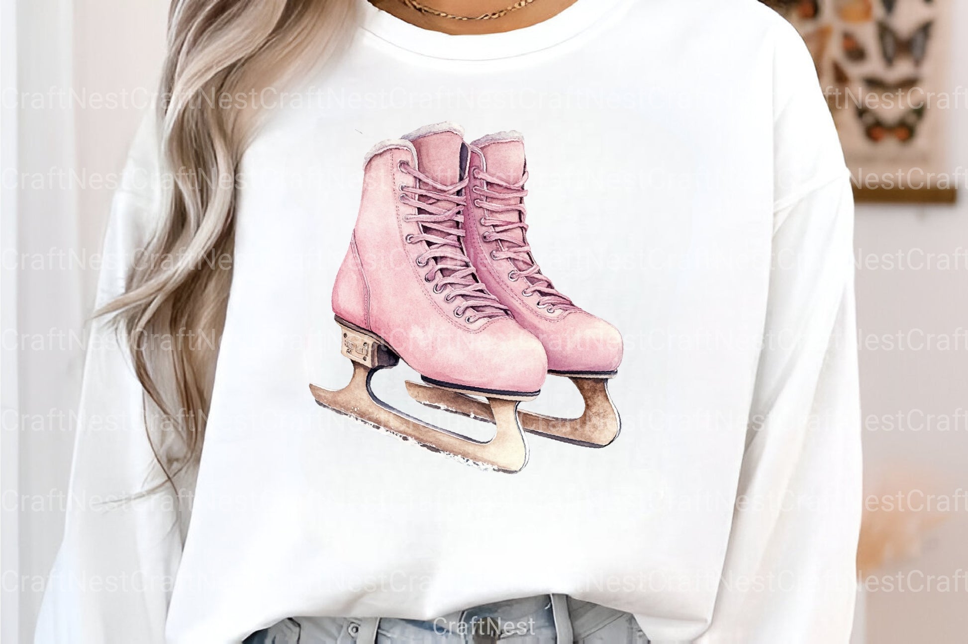 Blush Christmas Clipart Bundle - CraftNest - Digital Crafting and Art