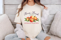 Farm Fresh Georgia Peaches Clipart Bundle - CraftNest - Digital Crafting and Art