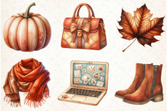 Autumn Clipart Bundle 9 - CraftNest - Digital Crafting and Art