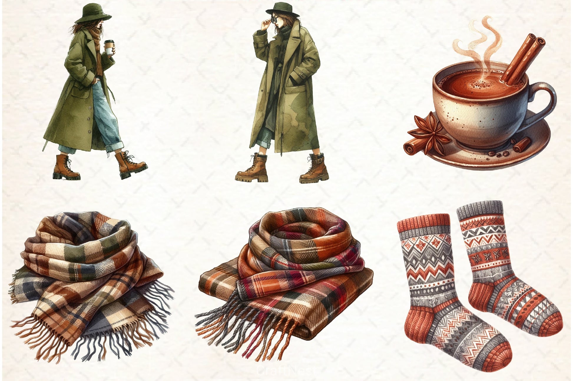 Autumn Clipart Bundle 8 - CraftNest - Digital Crafting and Art