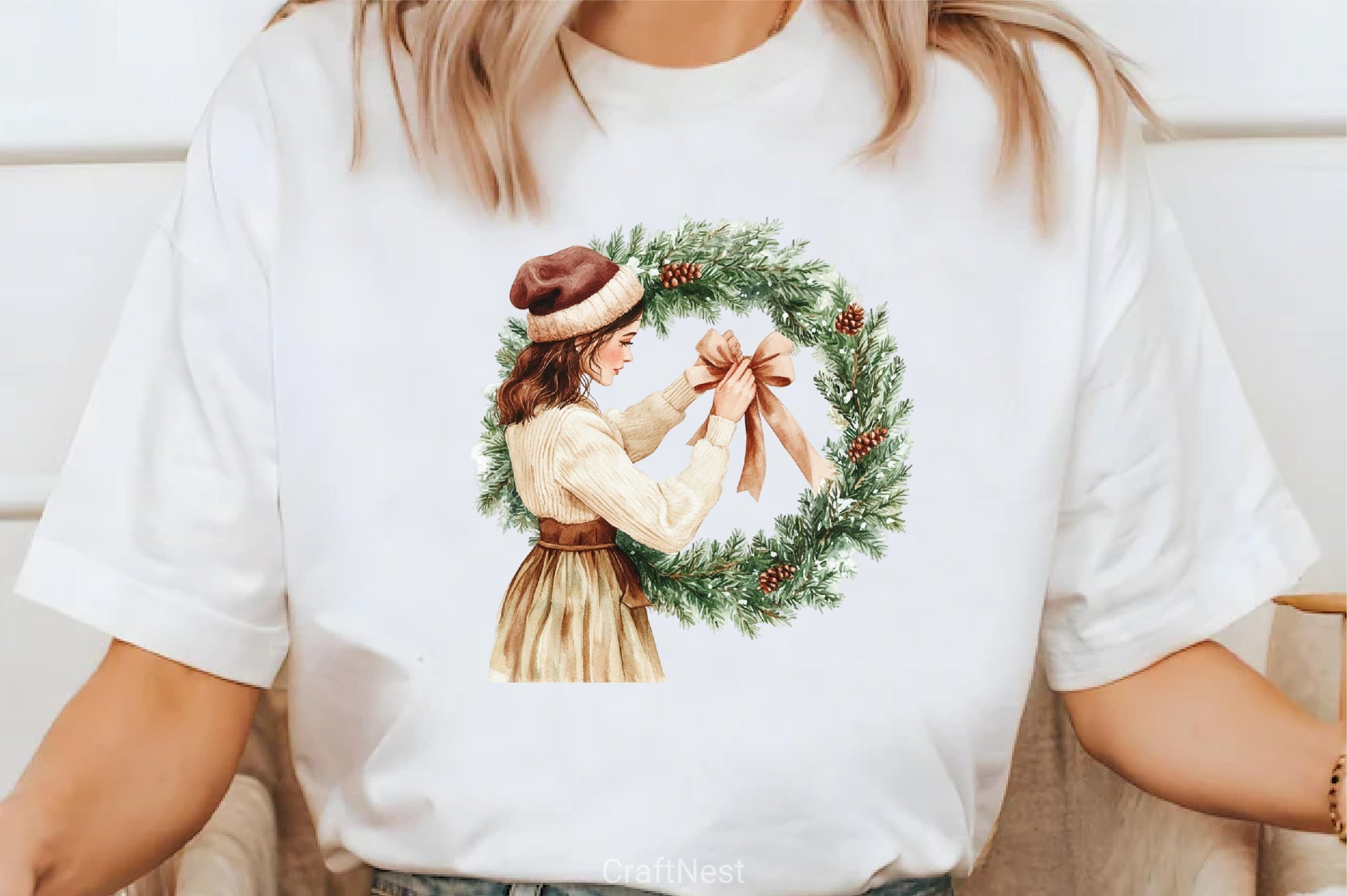 Rustic Winter Christmas Clipart Bundle - CraftNest - Digital Crafting and Art