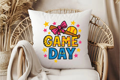 Baseball Game Day Coquette Design Clipart Bundle - CraftNest - Digital Crafting and Art