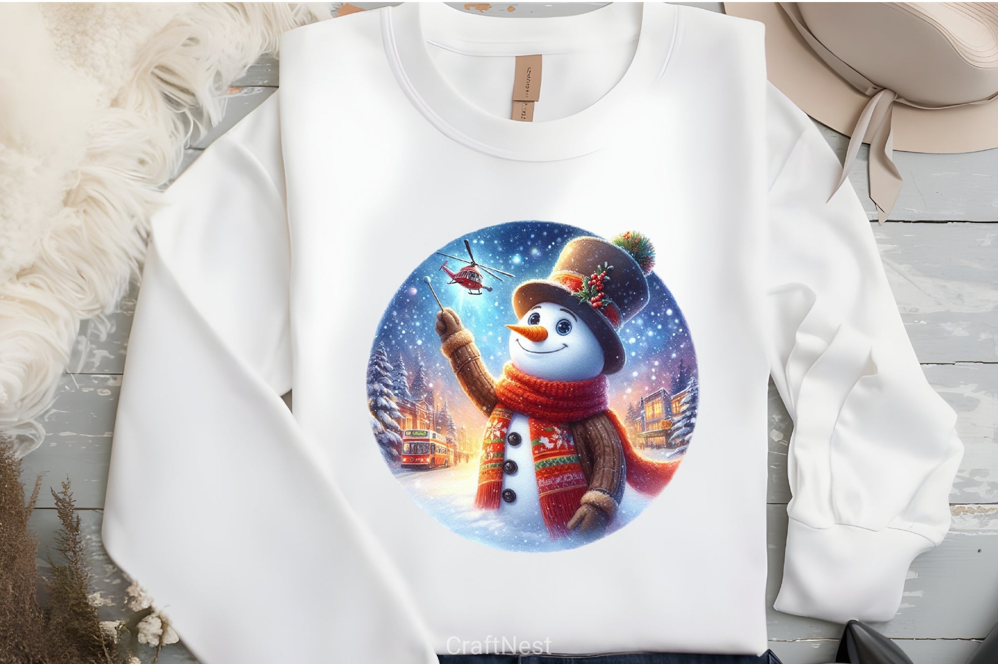 Christmas Movie Night Clipart Bundle 4 - CraftNest - Digital Crafting and Art