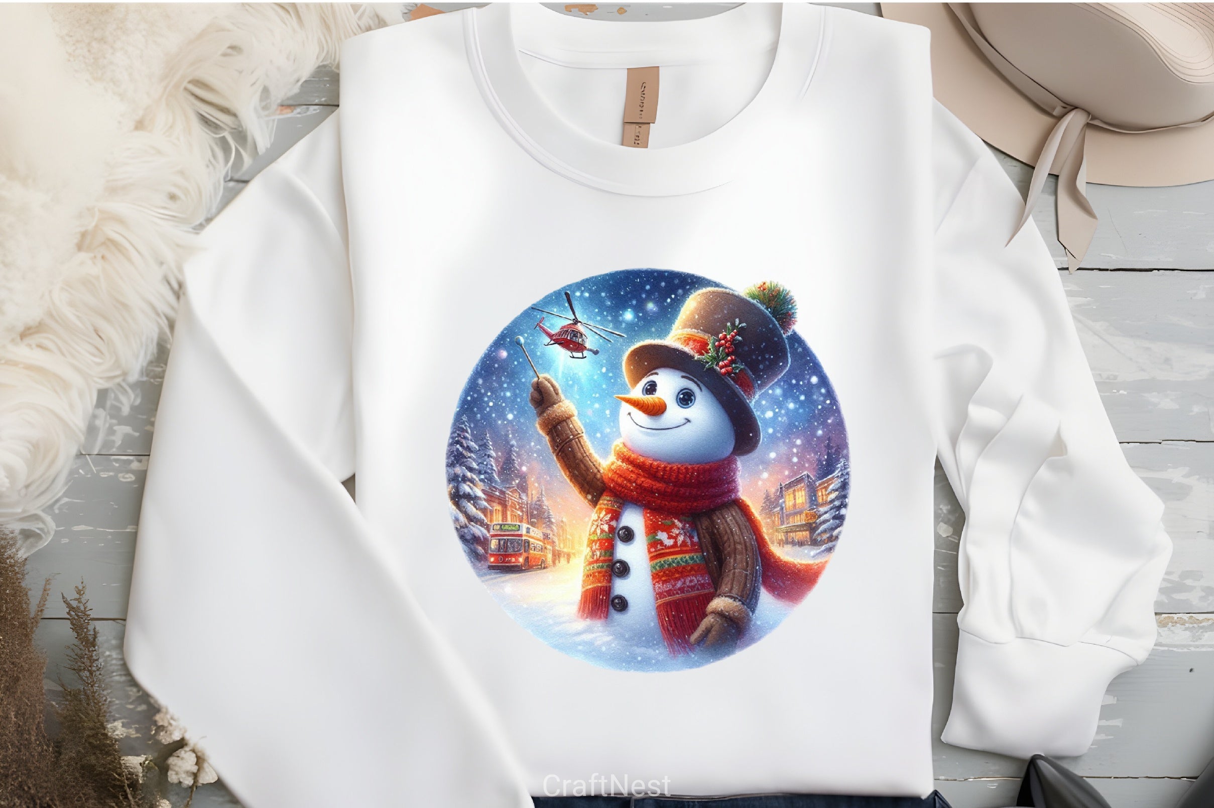 Christmas Movie Night Clipart Bundle 4 - CraftNest - Digital Crafting and Art