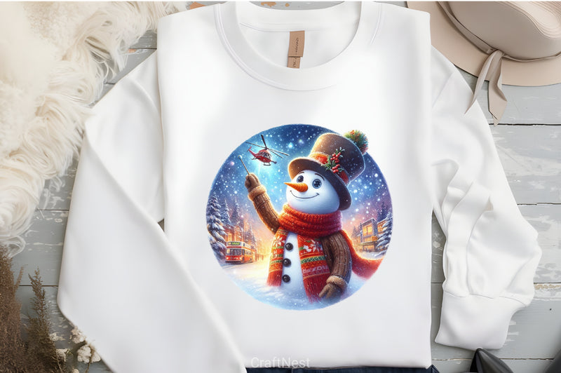 Christmas Movie Night Clipart Bundle 4 - CraftNest - Digital Crafting and Art