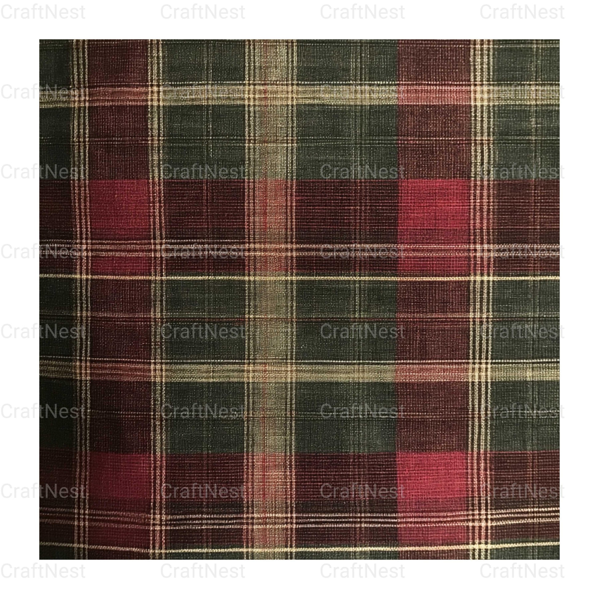 Fall Plaid Linen Clipart Bundle - CraftNest - Digital Crafting and Art