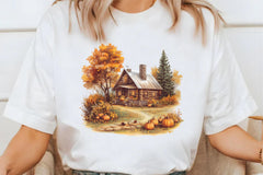 Vintage Autumn Clipart Bundle - CraftNest - Digital Crafting and Art