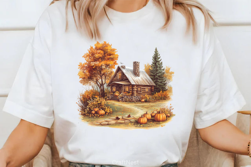 Vintage Autumn Clipart Bundle - CraftNest - Digital Crafting and Art