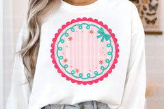 Christmas Coquette Frame Clipart Bundle 2 - CraftNest - Digital Crafting and Art