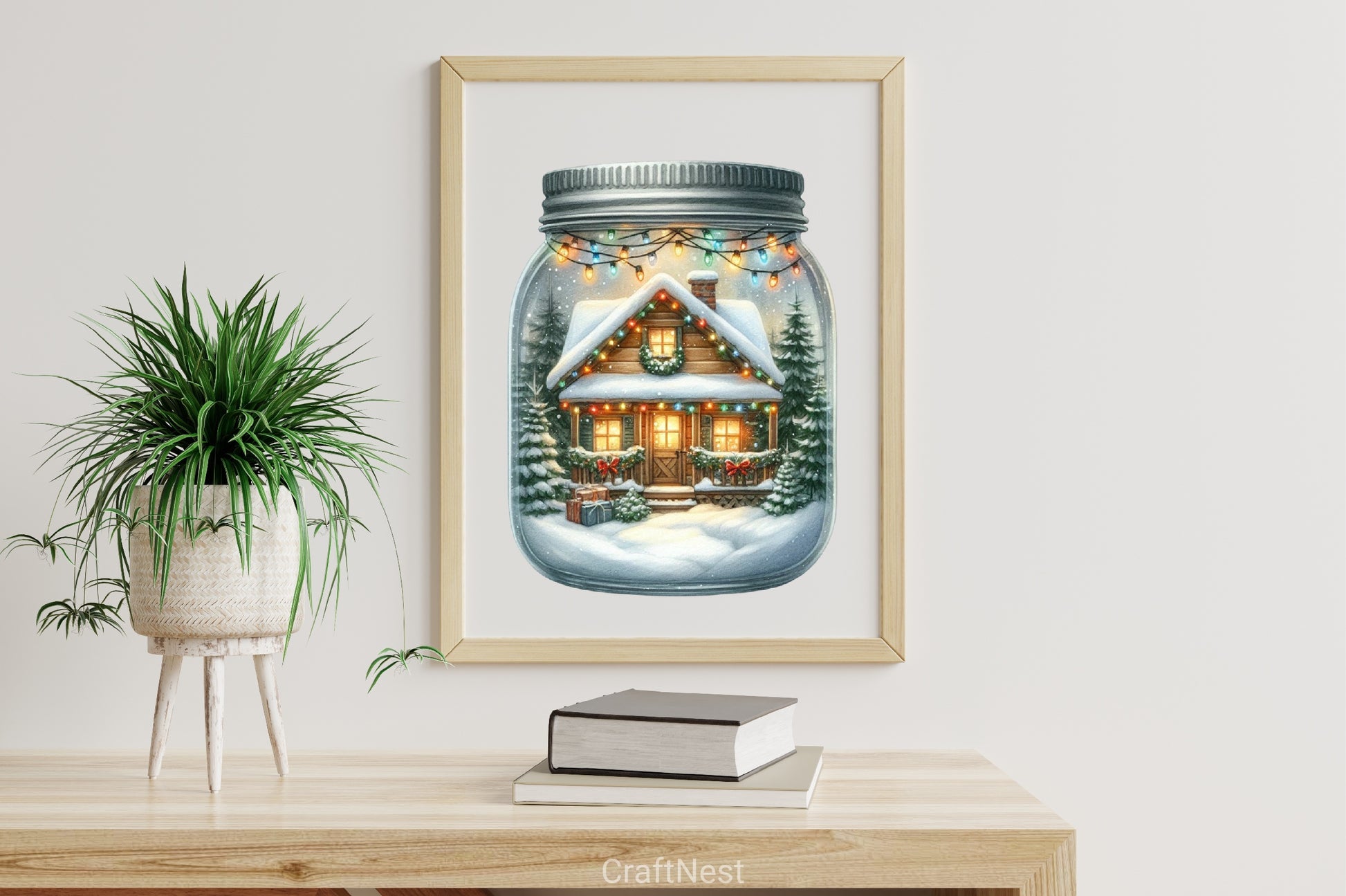 Christmas Magic Jars Clipart Bundle - CraftNest - Digital Crafting and Art