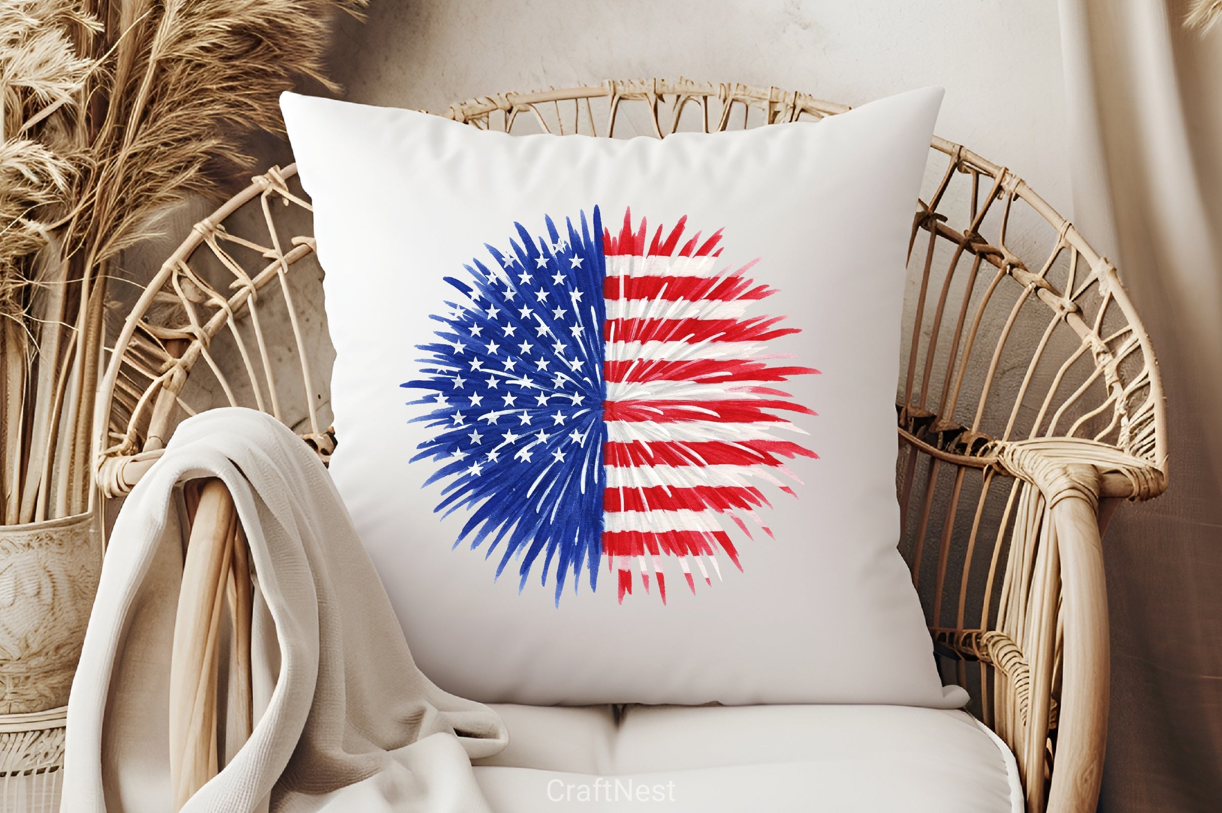 Happy 4th July Fireworks Clipart Bundle - CraftNest - Digital Crafting and Art