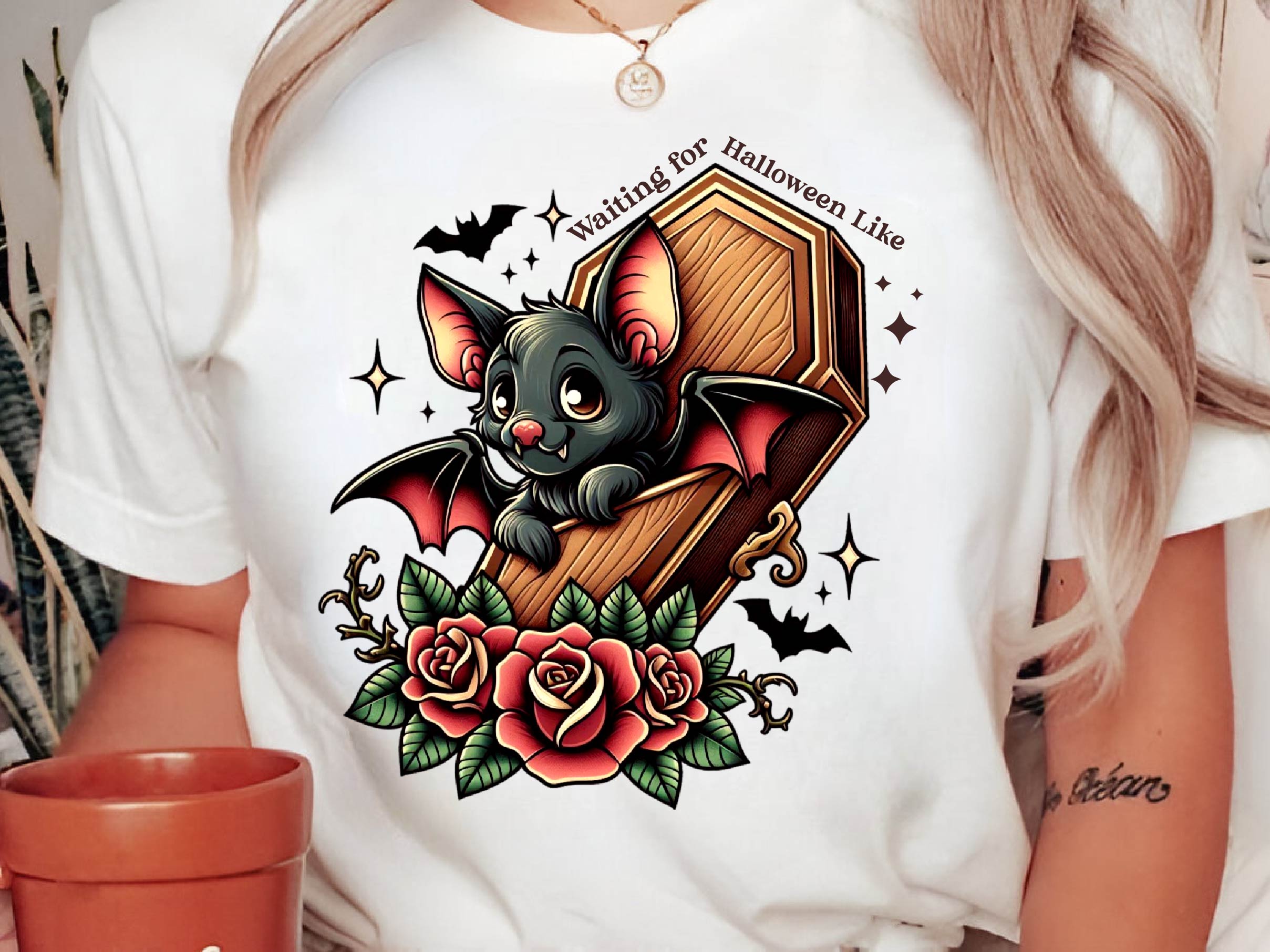 Red Halloween Waiting For Halloween Like Clipart Bundle - CraftNest - Digital Crafting and Art