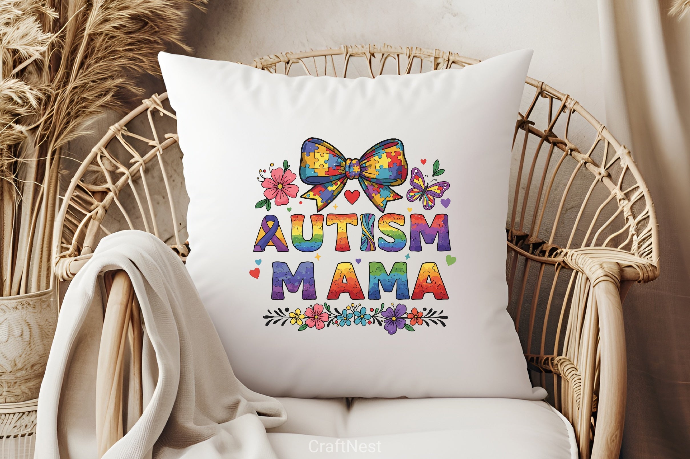 Autism Mama Shirt Clipart Bundle - CraftNest - Digital Crafting and Art