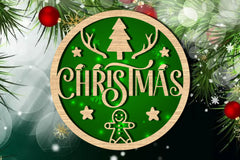 Christmas Ornament Cuttable Design Clipart Bundle 3 - CraftNest - Digital Crafting and Art