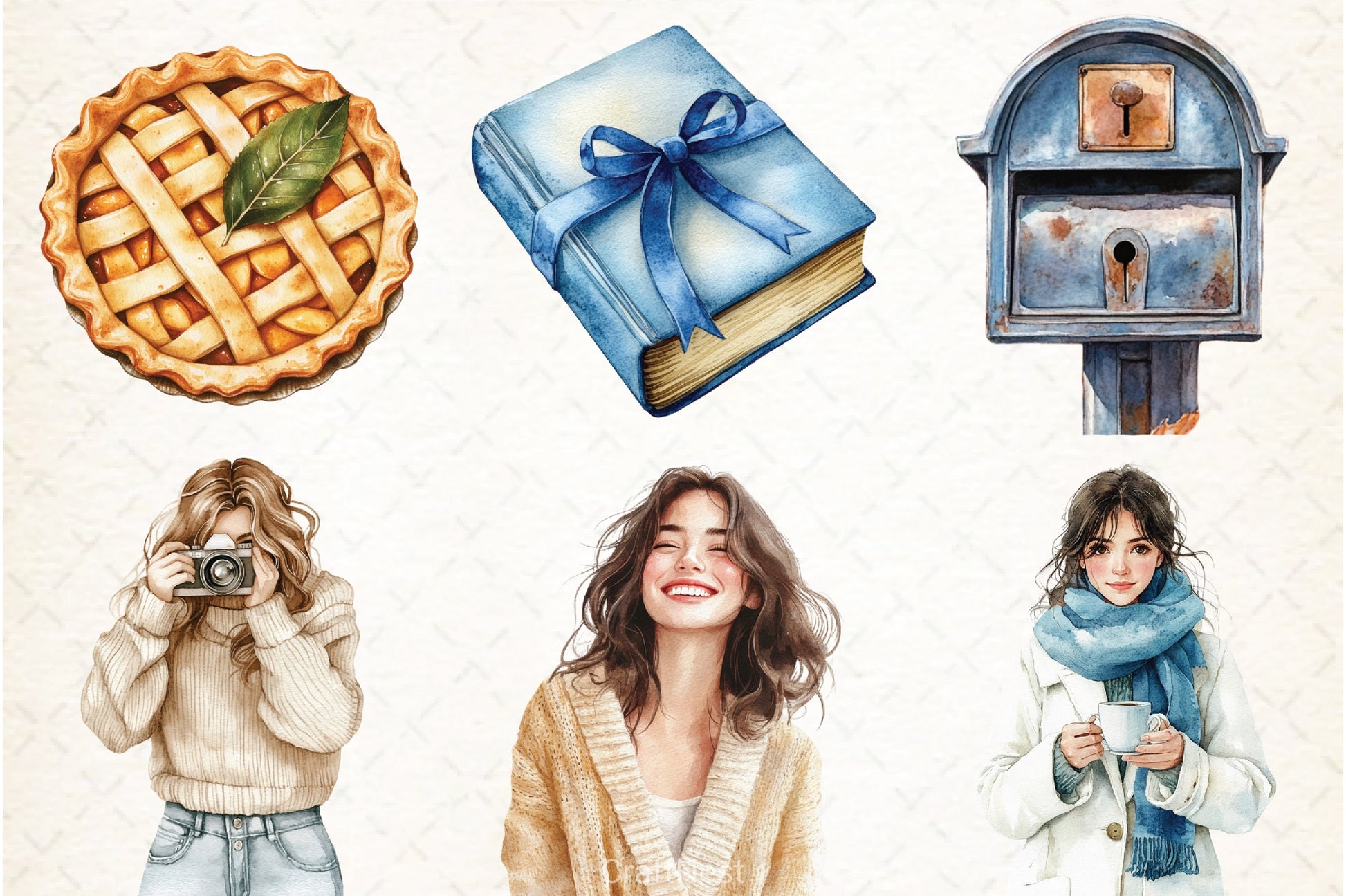 Velvet Autumn Clipart Bundle - CraftNest - Digital Crafting and Art