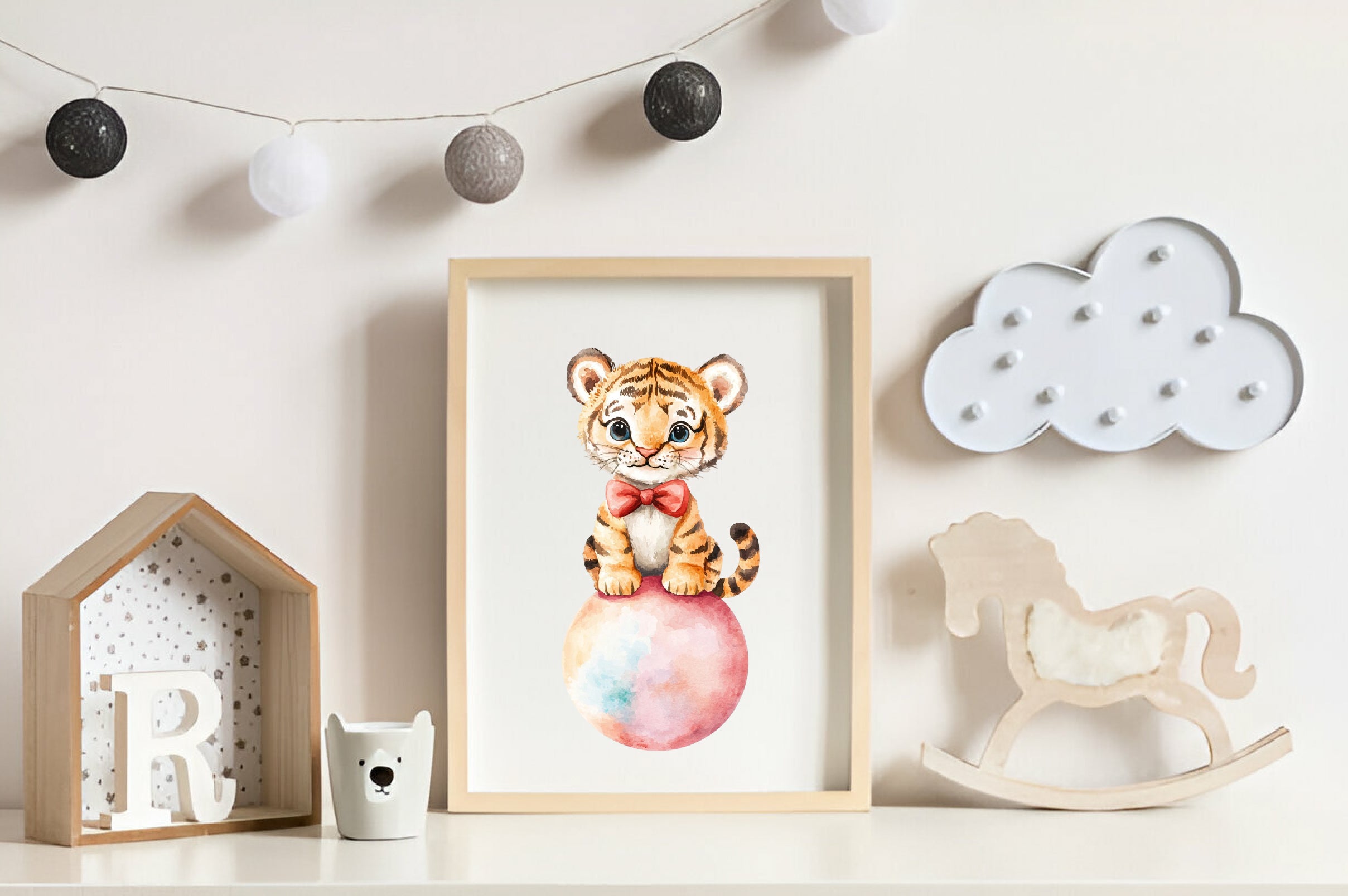 Vintage Circus Party Animal Clipart Bundle - CraftNest - Digital Crafting and Art