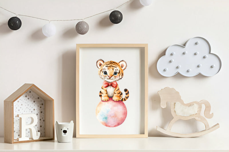 Vintage Circus Party Animal Clipart Bundle - CraftNest - Digital Crafting and Art