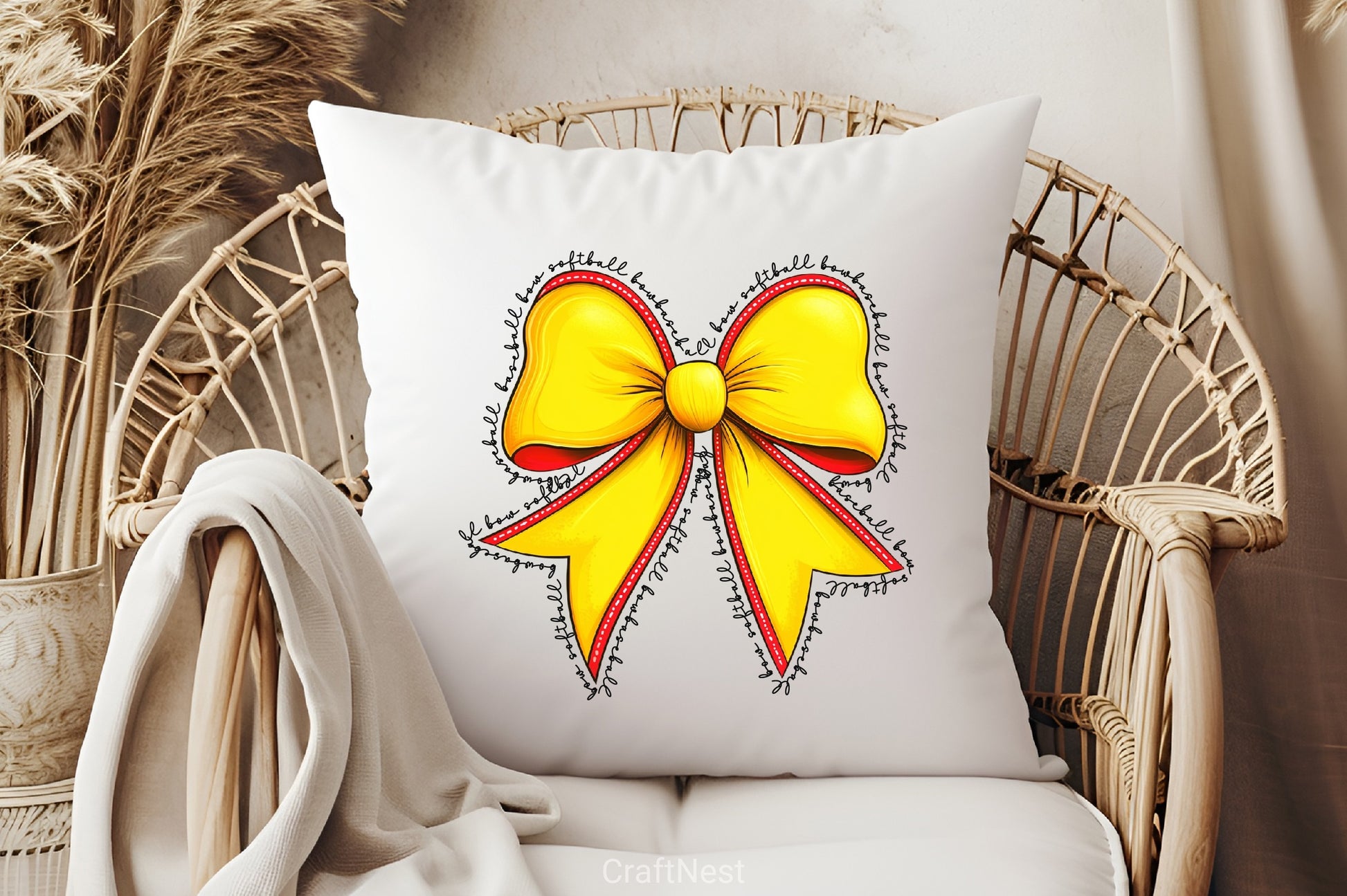 Baseball Softball Bow Clipart Bundle - CraftNest - Digital Crafting and Art