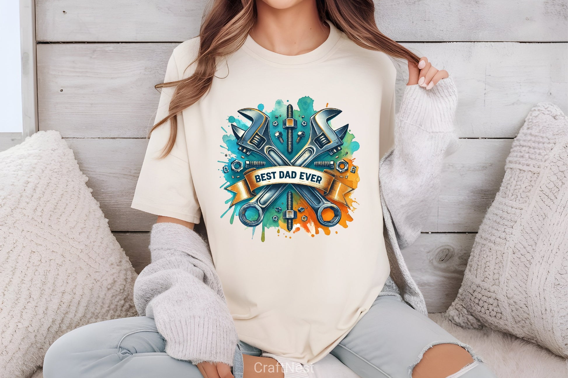 Best Dad Ever Father's Day Clipart Bundle 3 - CraftNest - Digital Crafting and Art