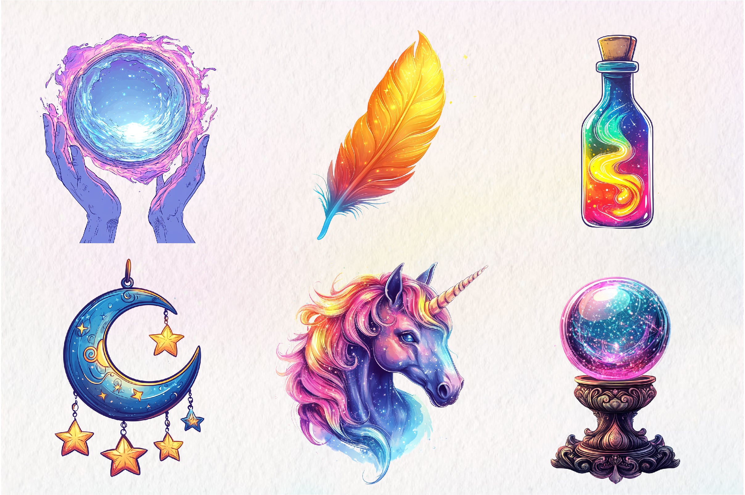 Magic Clipart Bundle - CraftNest - Digital Crafting and Art